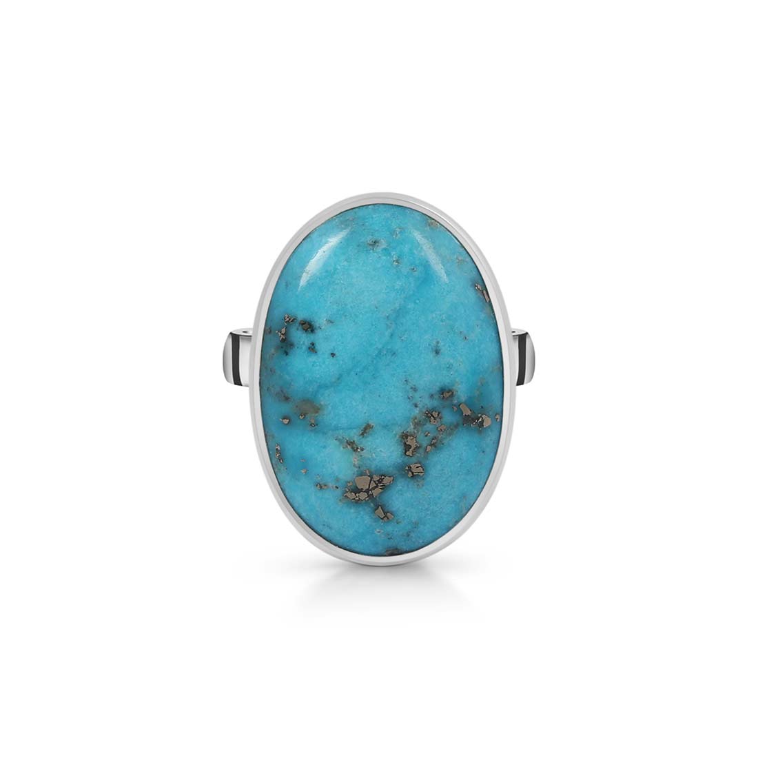 Turquoise Adjustable Ring-(TRQ-R-156.)